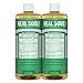Produktbild Dr. Bronner Magic Soaps Pure-Kastilien Seife, 18-in-1 Hemp Almond, 32-Unzen-Flaschen (2er Pack)