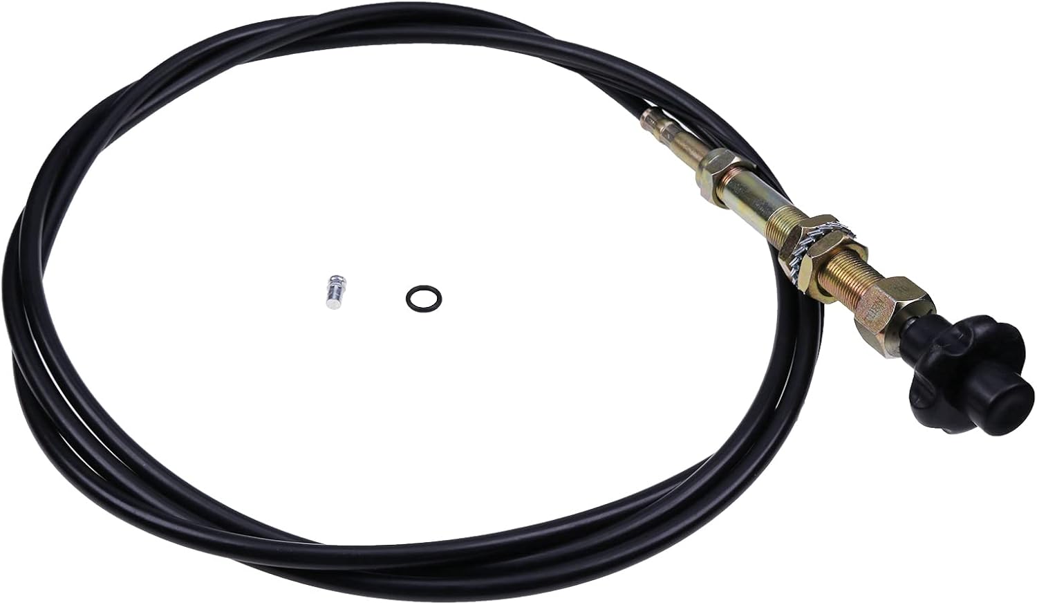 JZGRDN 10FT Buyers Heavy Duty Vernier Locking Throttle Cable 55204