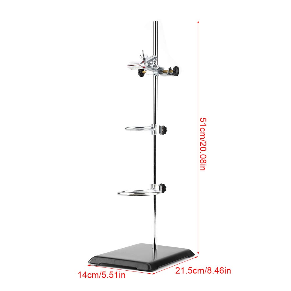 Pince de fiole de plate-forme, support de laboratoire Support de support de laboratoire pour instrument de pince de fiole de plate-forme
