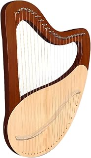 JOYGOOD Harp Autoharps Lyre Autoharp, Portable 21 String Lyre harp, Stringed Instruments are for Beginners, Comes with Bag, Spare Strings, Tuner (Color : A, Size : 21 String)