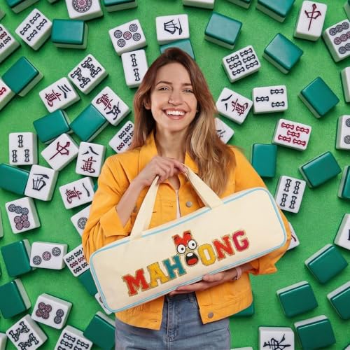 Bolsa para Mahjong con Asa y Cremallera 20.5x7x2.2 in miniatura 6