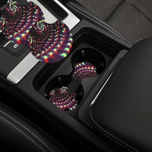 Portavasos para carro universal 2 piezas antideslizante miniatura 1