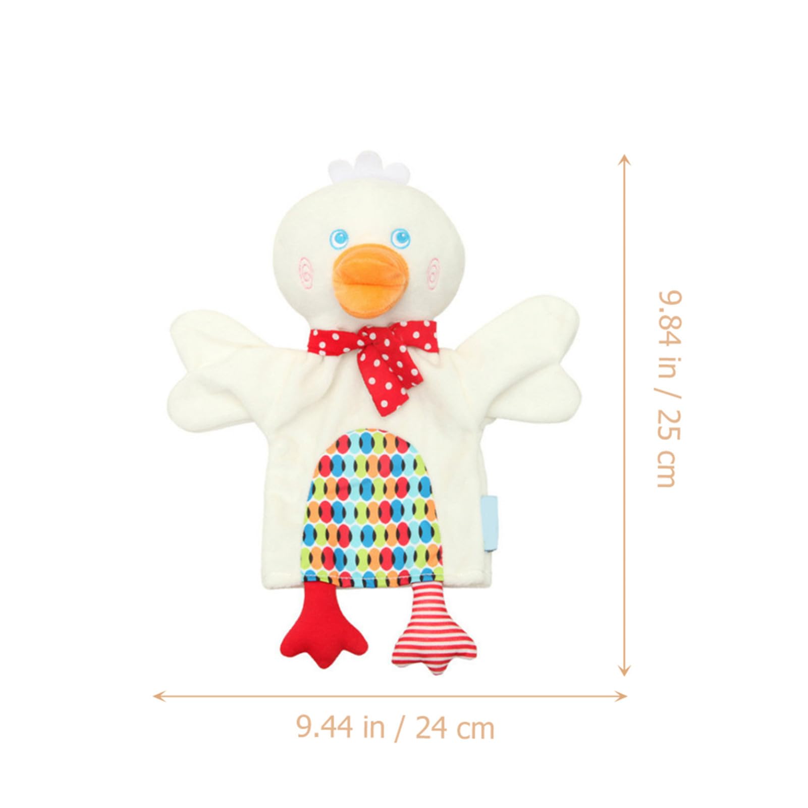 TOYANDONA Títere De Mano De Pato para Niño Niña Juguete Interactivo Educativo para Padres Hijos Muñeco De Peluche para Cuentacuentos y Creativos para Niño Niña De Años