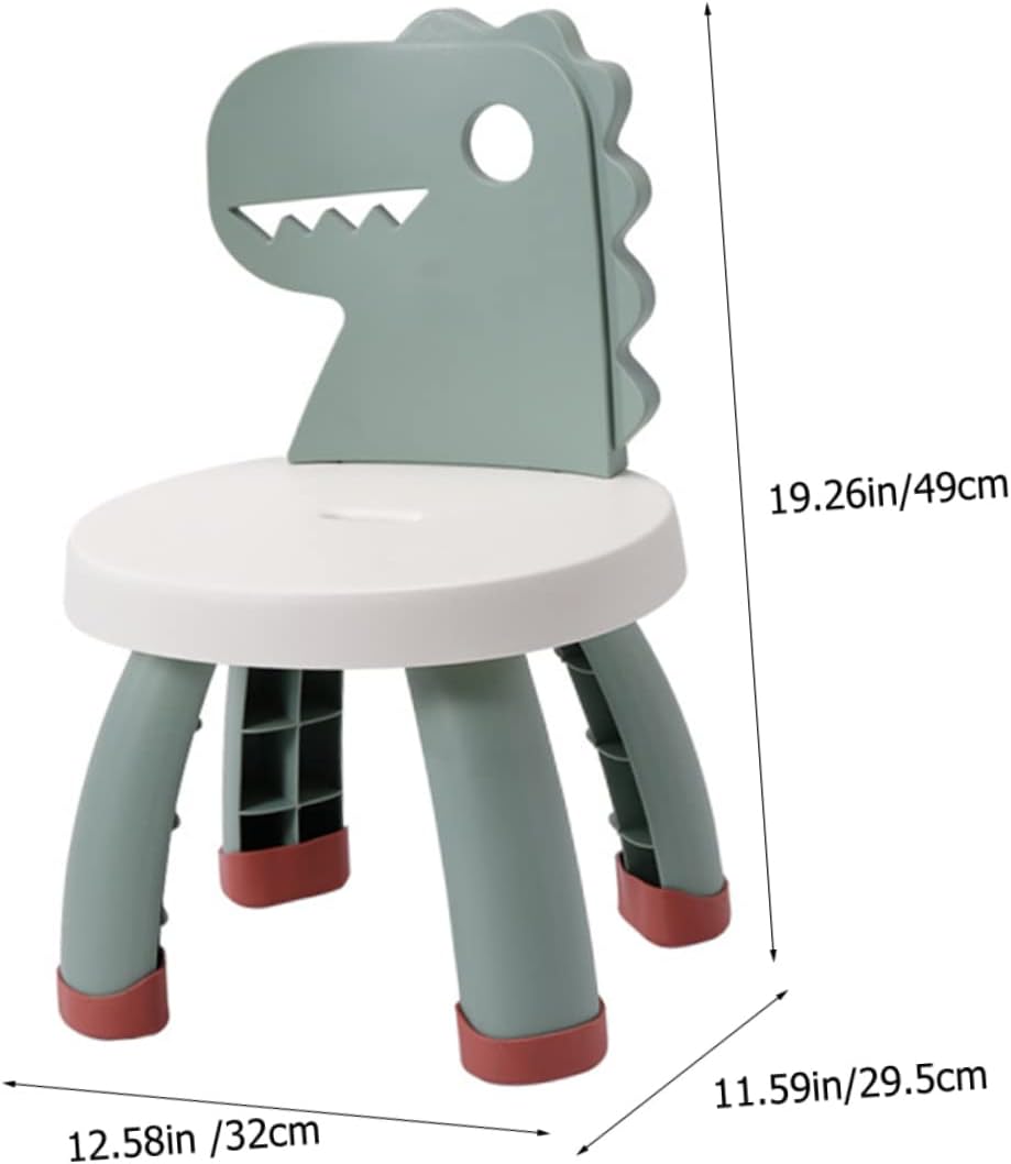 Dinosaur Chair Boys and Girls Boy Girl Study Seat Fall Stool Back Support Chair Kindergarten Learning Stool