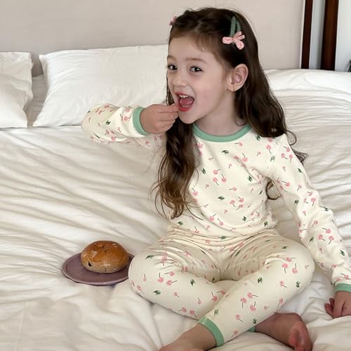 Enfants Chéris Toddler Long Sleeve Pajamas Soft Kids Fall Spring Pjs Pijama2