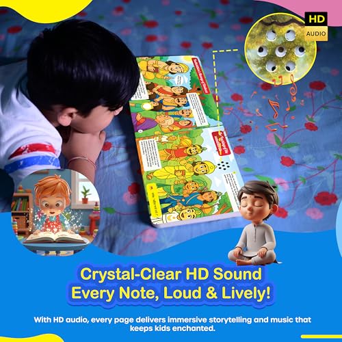 Image of Kiddale My First Mahabharata Musical Story Book - Interactive Story & Learning for Kids| Best Gift for Kids(3-15years)