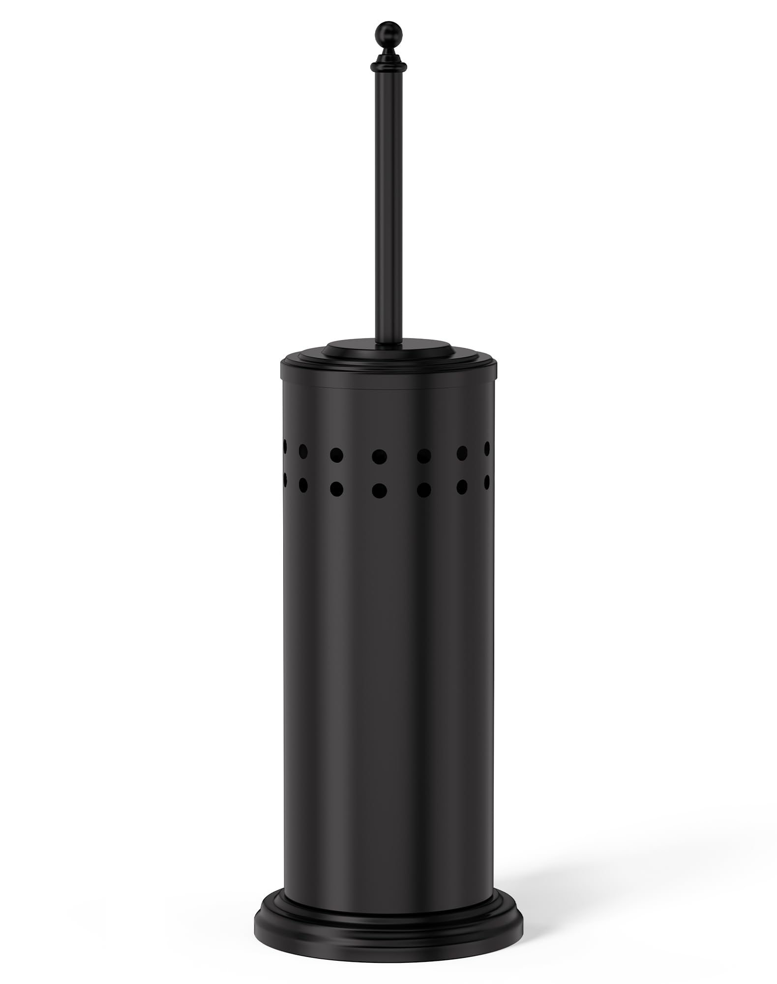 dowry anti-hand off toilet plunger with holder for bathroom,powerful efficient force suction cup,heavy duty, deep cleaning black