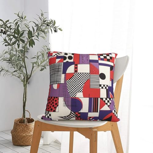 Taie oreiller carré 60x60 lot 2 housse coussin canape rénovation - 6