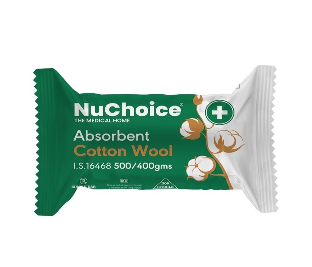 NuChoice® Premium Absorbent Cotton Roll Pad 500G I Cosmetic Makeup & Toner Remover I Baby Soft Cleaning I Facial & Medical use I Puja & HouseHold Multipurpose & Others Benifits-image-13