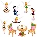Produktbild 11 Stück/Set Miniatur Fee Garten Ornament Tisch Stuhl Teetasse Fee Pixie Mädchen Fliegenflügel DIY Puppenhaus Dekor