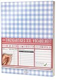 Mein Einzigartiges XXL Vokabelheft: 100+ Seiten, 2 Spalten, Register / Lernerfolge auf jeder Seite zum Abhaken / PR301 Picknick / DIN A4 Soft Cover