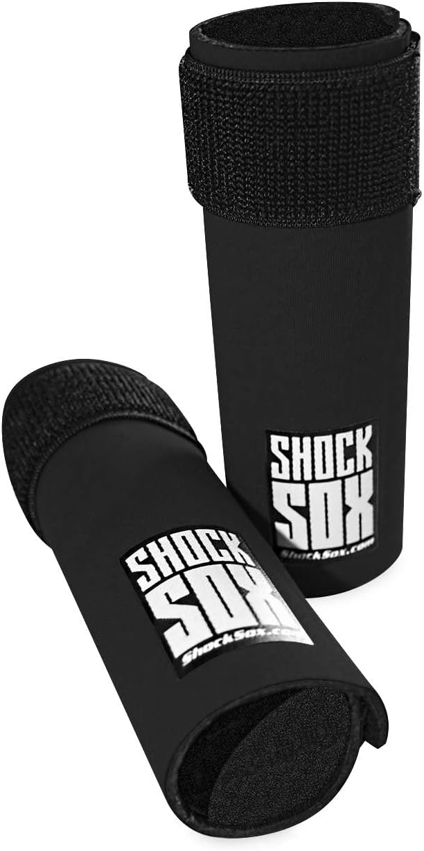 Shock Sox 6" Regular Up/Down Fork Seal Protector Black