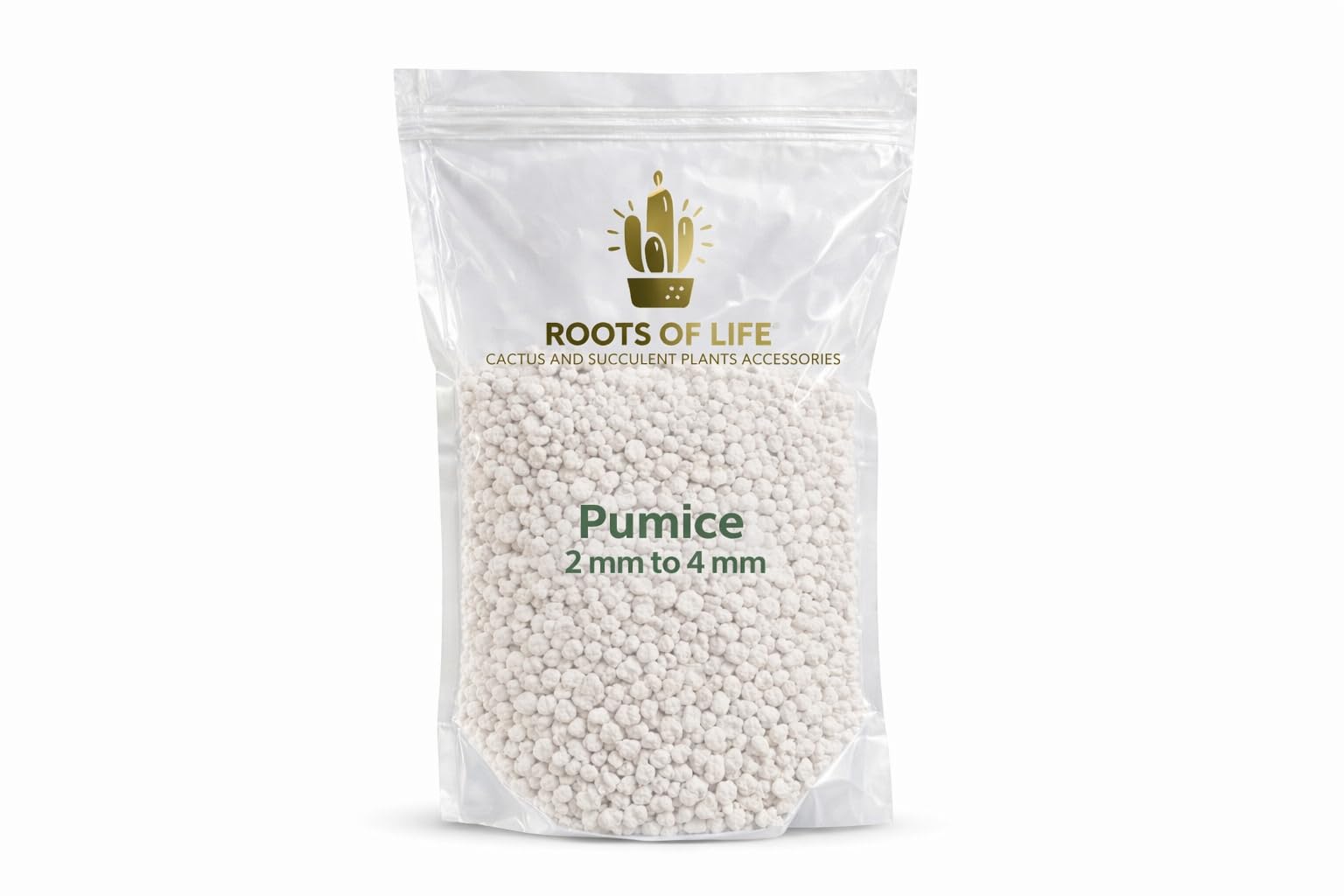 ROOTS OF LIFE Pumice Stone 2 to 4 mm to Amend Soil for Succulents, Cactus and Bonsai (750 g)-image-16