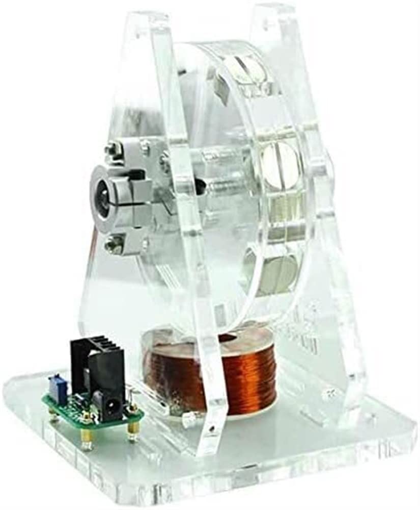 Physikalisches Wissenschaftsexperiment, bürstenloses 24-V-Motormodell – DIY-Lernmodell, Experimentierinstrument für physikalische Stromkreise, Hochgeschwindigkeitslager, transparen