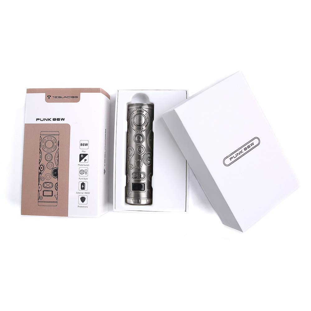 Original Electronic Cigarettes Tesla Punk 86W Mod Teslacigs Max Without  Battery Copper Nicotine Free: Amazon.de: Electronics & Photo