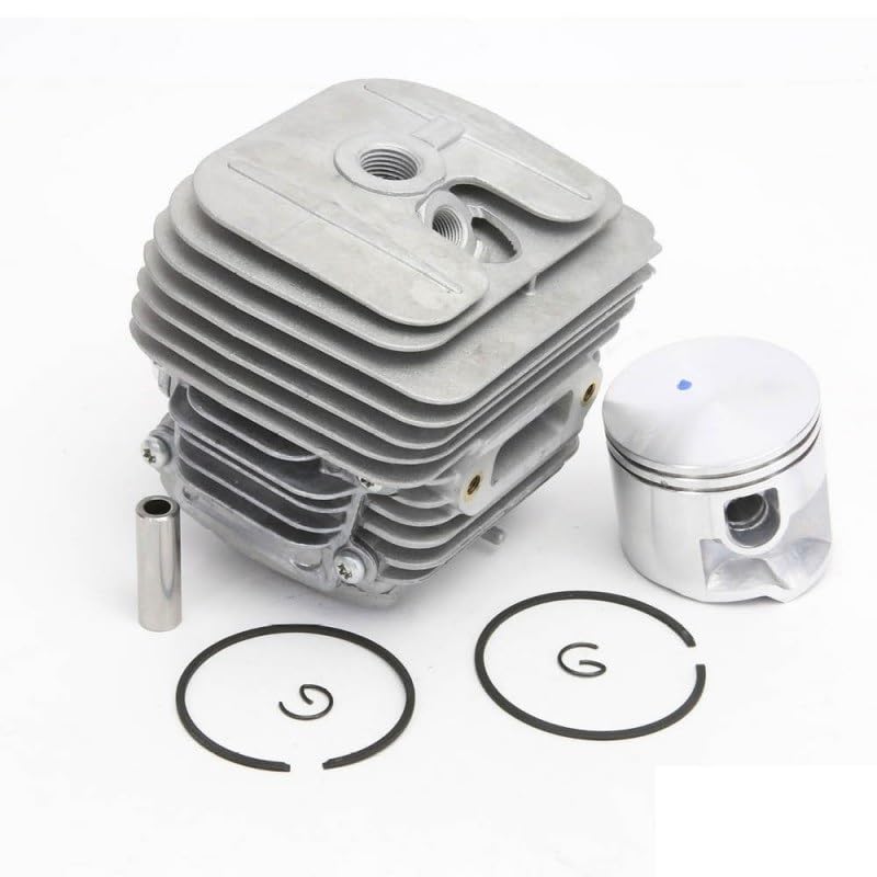 cylingcolors Cilindro + pistón + segmento Compatible con máquina de Corte Stihl TS 410 TS 420 Ø 50 mm