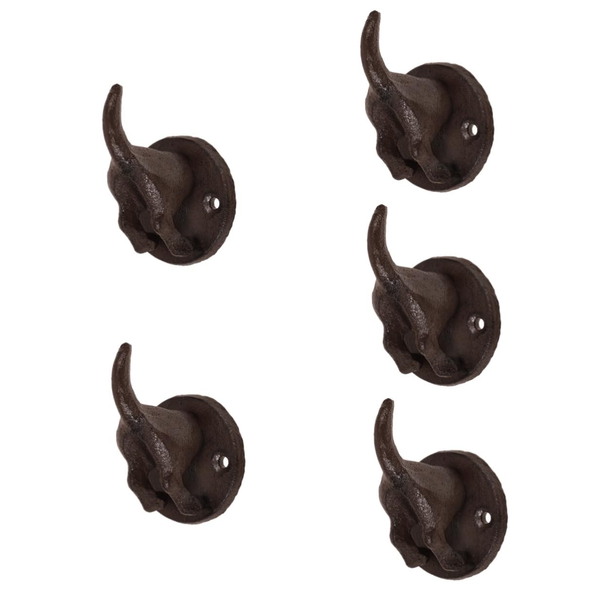 Alipis 5 Piezas De Gancho Decorativo Para Colgar En La Pared Ganchos De Pared Únicos Gancho Para Perro Ganchos En Forma De Perro Ganchos Decorativos Para Pared Colgador De Toallas