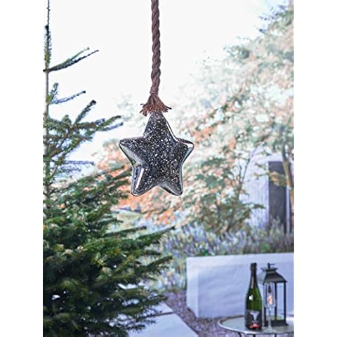Luxform Battery Operated Hemp Rope Hanging Light Cover