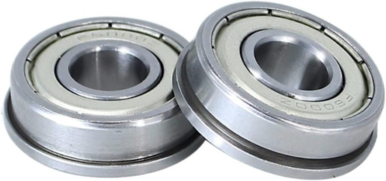 Flange Bearing with Flange F6000 6001 6002 6003 6004 6005 6006zz / 2RS 1Pcs (Color : F6004-2RS 20x42x12mm)