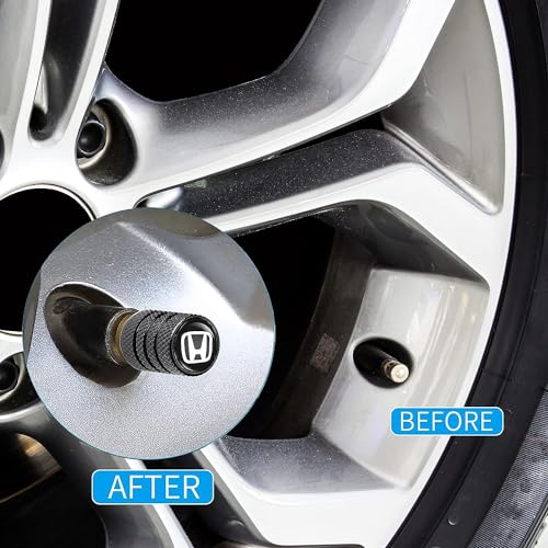 Image of CONTACTS 4pcs Suitable for Honda Stem Cap Universal Car Tire Valve Stem Caps Air Cover Car Accessories
