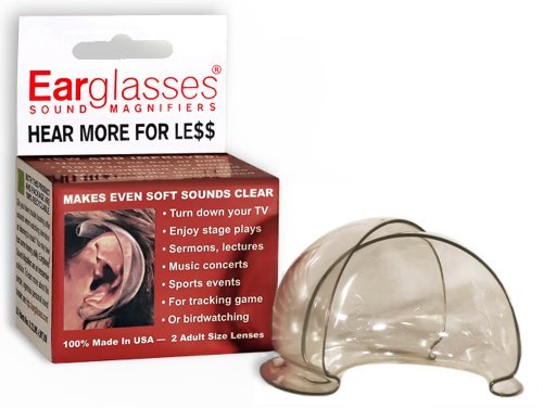 Earglasses® Personal Sound Reflectors, Set of Two Lenses