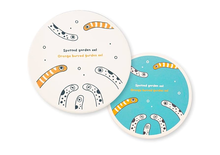 チンアナゴ様のご予約ページ　Whitby Abbey＆Victoria Pink Amazon｜白雲石 コースター 吸水 【 チンアナゴ ＆ ニシキアナゴ