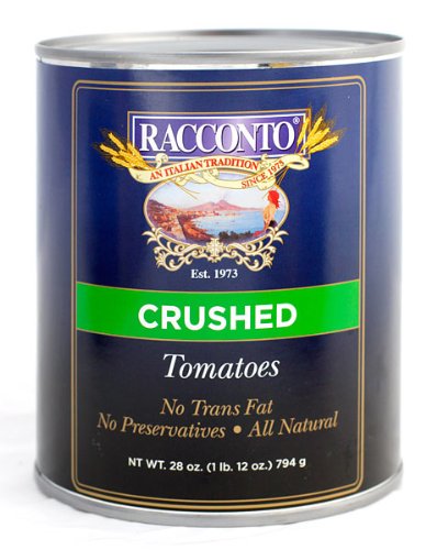 Racconto Crushed Tomatoes, 28-Ounce Cans (Pack of 12)