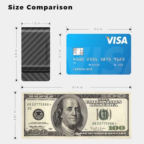Monocarbon Carbon-Fiber-Money-Clip-For-Men thumb #1