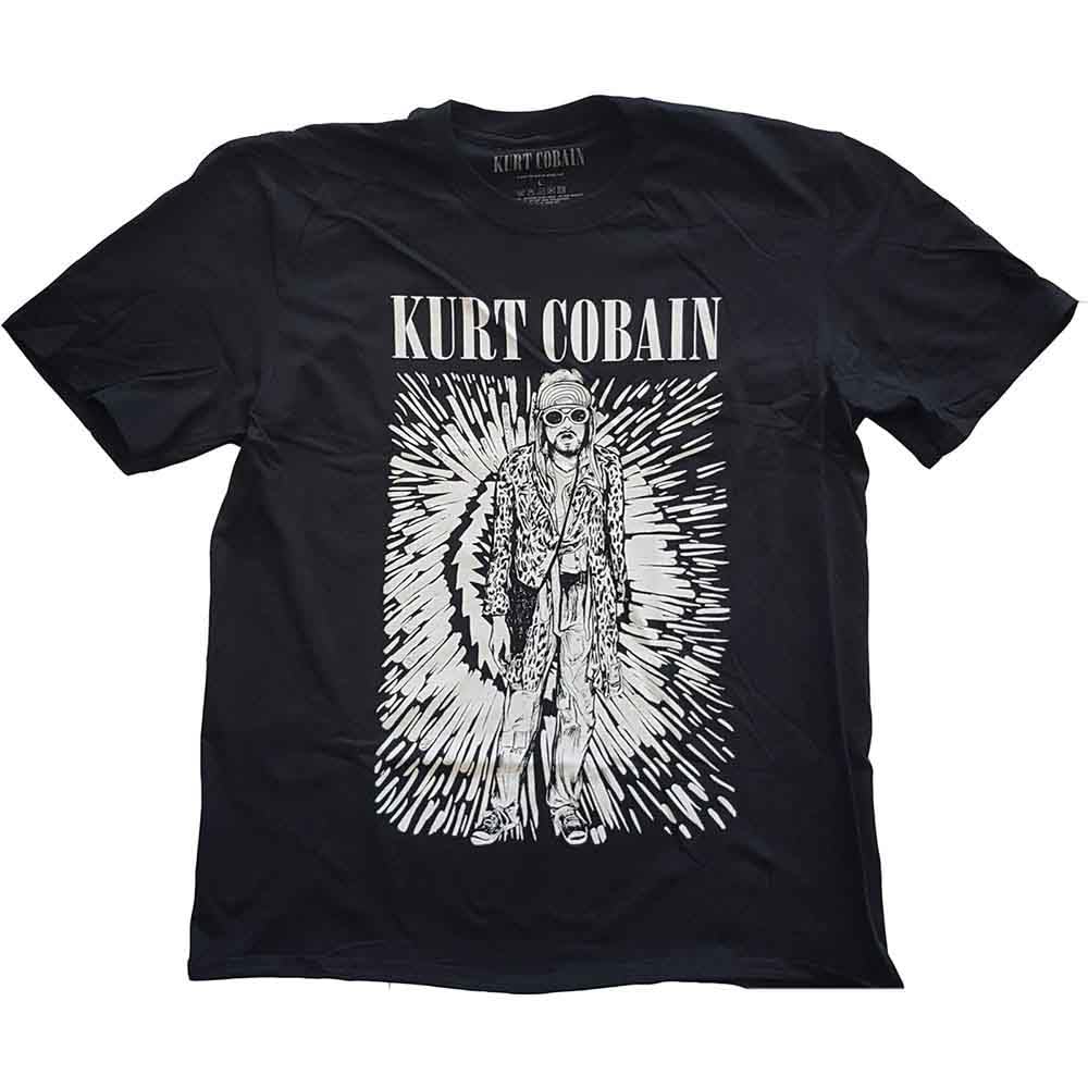 Kurt Cobain T Shirt Brilliance Logo Official Mens Black M