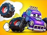 Monster Truck's tires/ Demolition Crane sleepwalks / The bulldozer helps tire store / Lego Treasure Hunt