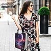 FekiLoot Purple Sky Planet Shopping Bag,Tote Bag for Women,Shopping Tote Bags,Essential for Daily Commuting #1