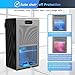 SIMSEN 95oz Dehumidifiers for Home, 8000 Cubic Feet(800 sq ft) Quiet Dehumidifier for Home with Drain Hose and 2 Working Modes, Portable Small Dehumidifiers for Bedroom Bathroom Basements RV