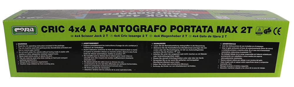 CORA 000127318 Cric a pantografo 20 q