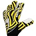 HO Soccer ONE Negative Junior Goalkeeper Gloves Size 3 Black/Yellow