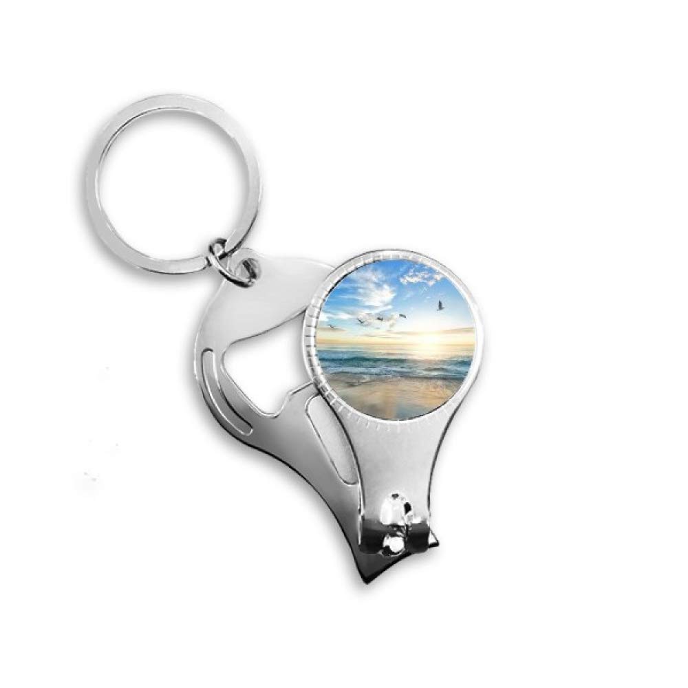 Décapsuleur à ongles oiseau et ouvre-bouteille de plage ergonomique