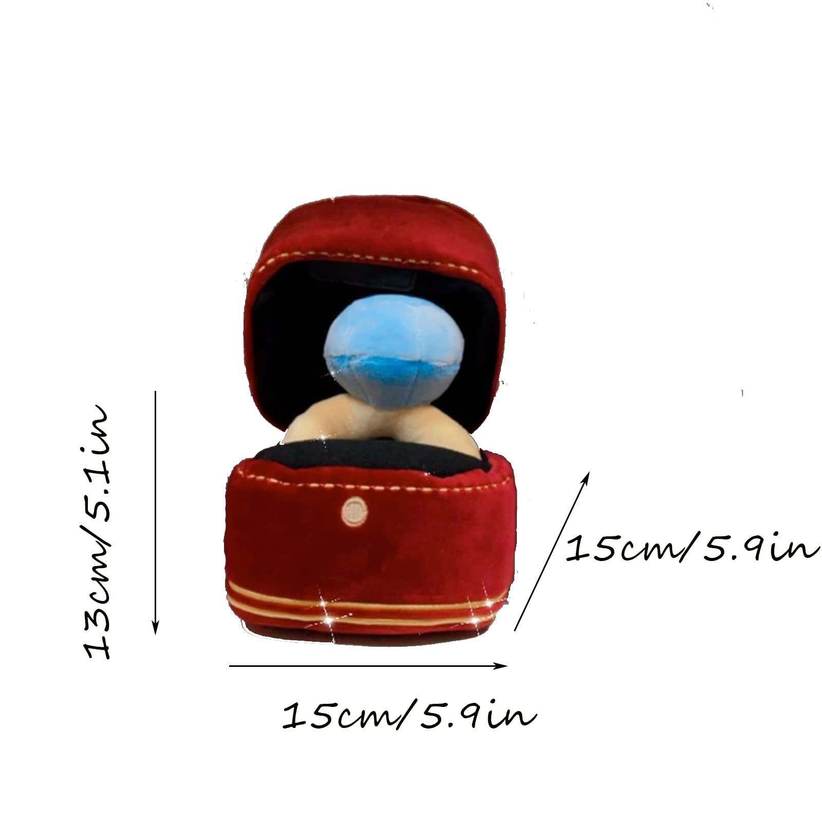 Diamond Ring Set Interactive Dog Toys, Unique Hide and Seek Dog Toys, BB  Call Squeaky Puzzle Dog Toys, Durable Plush Chew Toys for Small Medium Large