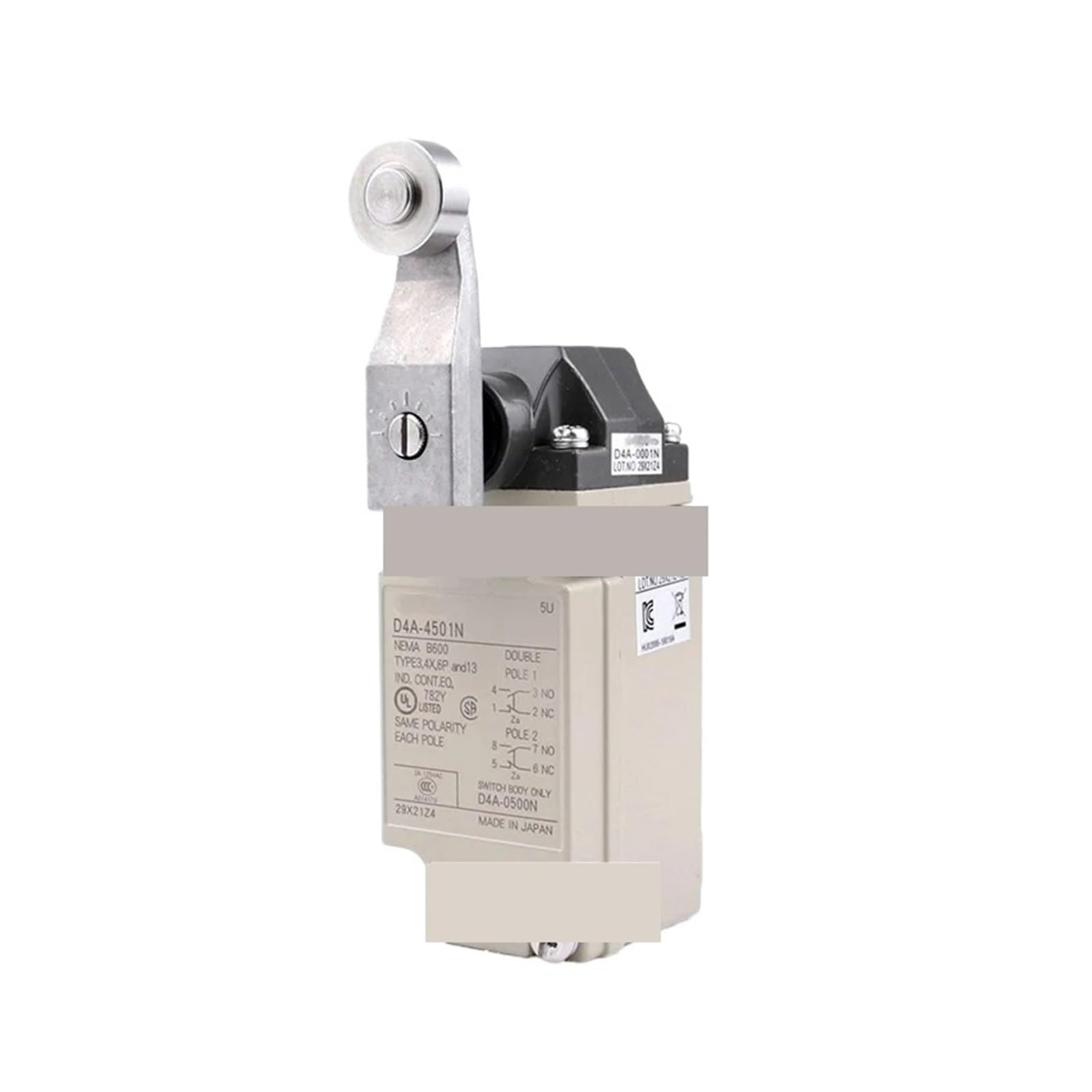 Tscfhgqi One Color Travel Limit Switch D4a-3101N D4a-3102N D4a-3109N D4a-3110N D4a-3112N D4a-4501N D4a-4502N D4a-4509N D4a-4510N D4a-4512N(D4a-3102N)