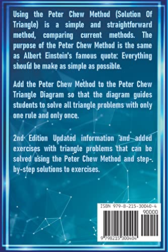 Education 4.0 Knowledge. Peter Chew Method For Solution Of Triangle [2nd Edition]