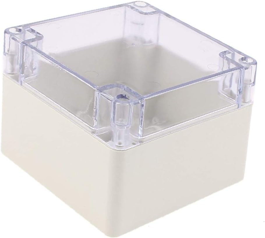 X-DREE 120 x 120 x 90 mm Cubierta transparente Caja sellada Caja de conexiones impermeable(Custodia impermeabile con scatola di giunzione trasparente con coperchio trasparente da 120 x 120 x 90 mm