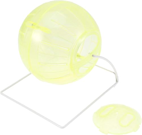 Miniatura 10 de POPETPOP - Pelota de ejercicio para hámster 4 en 1, multifuncional, hámster para correr, hámster enano, ratón, hámster sirio, pequeño animal, color