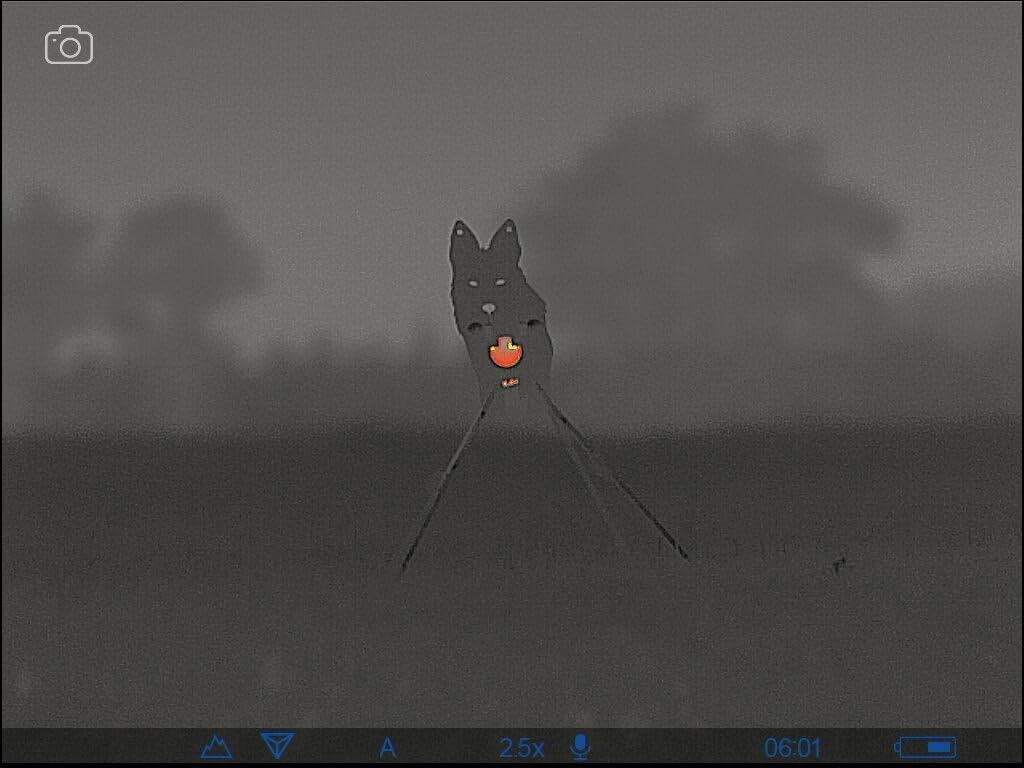 Therma Glow AR500 Steel Target Front-View Coyote Target – 3/8" Thermal Steel Shooting Target with Stand for Thermal Scope Zeroing, Rifle & Pistol Practice