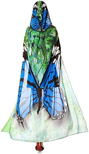 Soft Fabric Butterfly Wings Shawl Fairy Ladies Nymph Pixie Costume Accessories