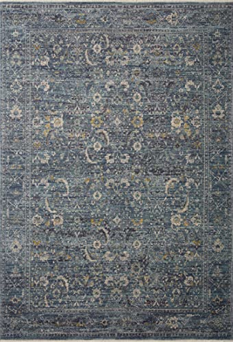 Tapete Loloi Bradbury Ocean y Oro 108 x 75 cm miniatura 5