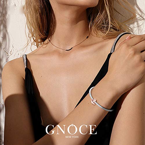 Image of GNOCE Witch Cauldron Pendant Charm,S925 Sterling Silver with Ruby Gemstones Dangle Charms Bead For Bracelets /Necklace Jewelry Gift For Women Girls Wife Daughter
