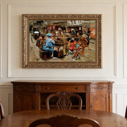 Poster The Ameya par Robert Frederick Blum impression toile 50x75 cm - 3