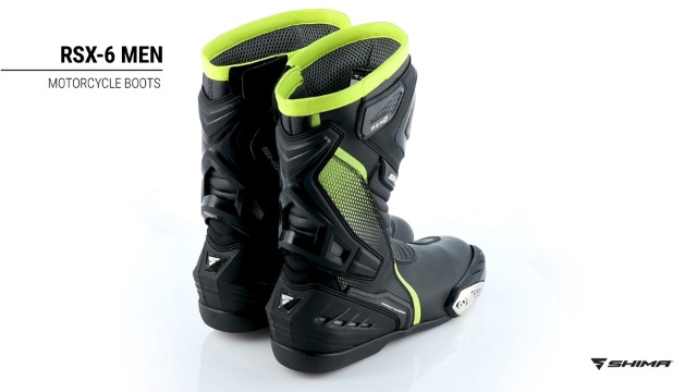 Amazon.com: SHIMA Men's Motorcycle Boots, Fluo, US:5