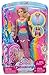 Barbie Dreamtopia, muñeca Sirena Luces de Arcoíris, regalo para niñas y niños...