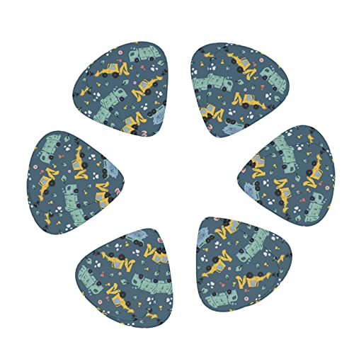 Lot de 12 médiators mignons en ciment inclinés pour guitares acoustiques électriques et acoustiques - Les Beatles, Paul McCartney, John Lennon, RIngo Starr, George Harrison Lot de 12 médiators mignons en ciment inclinés pour guitares acoustiques électriques et acoustiques – Image 3