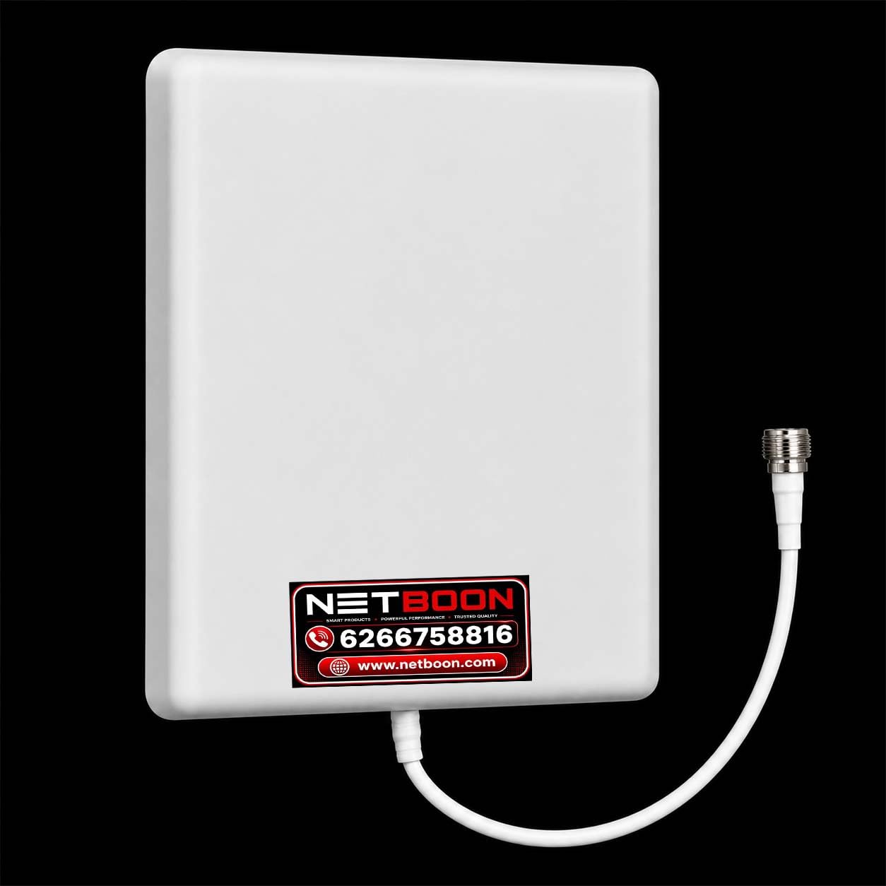 NETBOON 9 dBi Patch Panel Antenna – Multi-Band 2G/3G/4G/5G Ready, Frequency Range 700–4000 MHz, High-Gain Directional Antenna - Imported-image-9