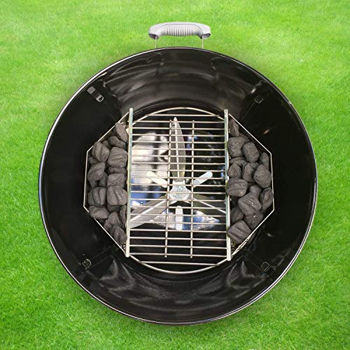 Wondjiont 2 Pack Stainless Steel Charcoal Basket, CharBasket Briquet